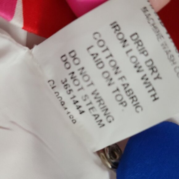 Wayward Fancies eShakti M 8 White Open Coat Large Colorful Polka Dots Pockets - Picture 11 of 14